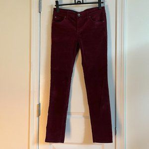 Kut from the Kloth Diana Skinny Petite Corduroy Skinny Pants Size 2P